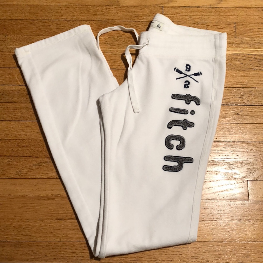 White sweatpants